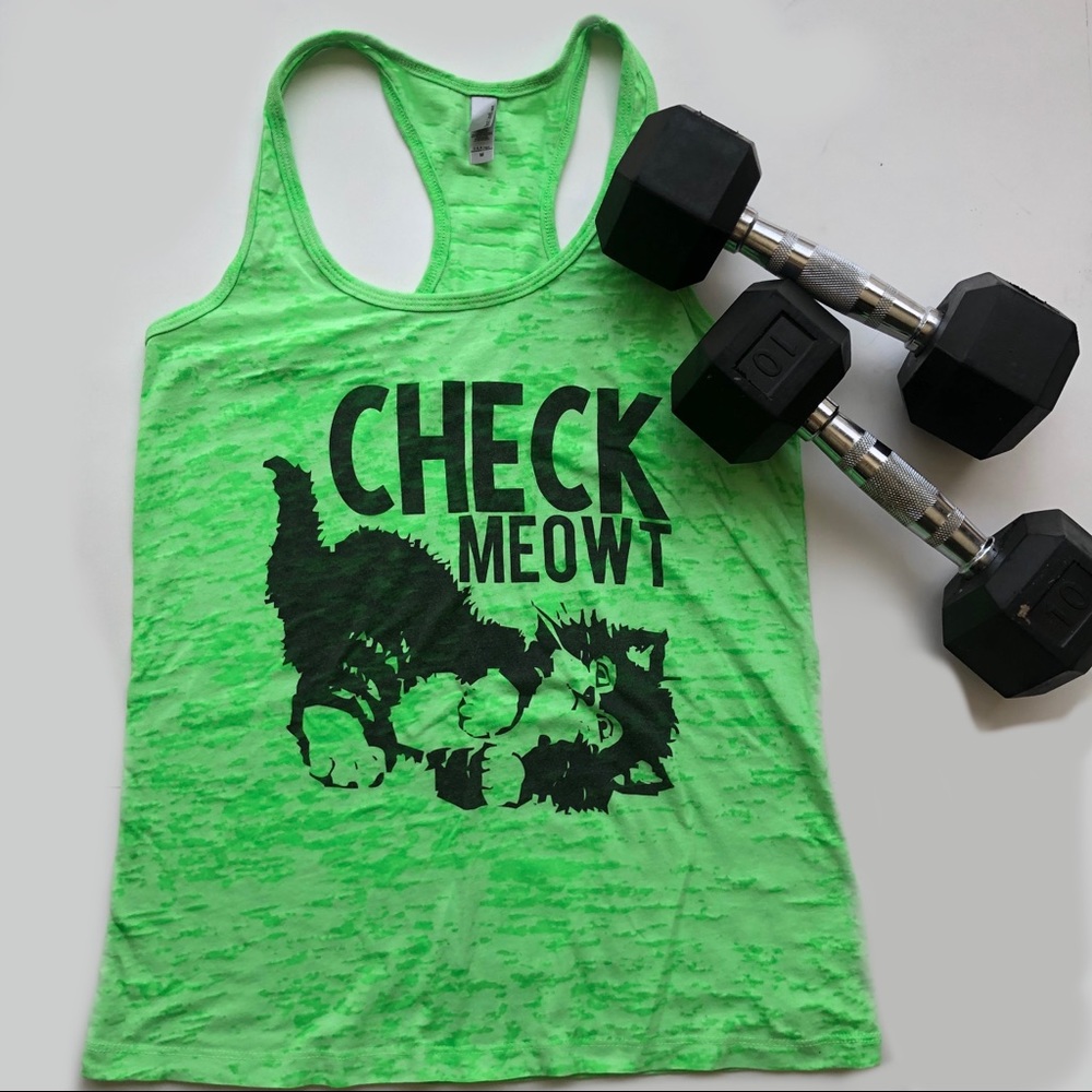 Check Meowt Women’s Tank